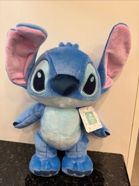 Disney Blue and Pink Stitch Plush - Soft Lilo & Stitch Stuffed Toy